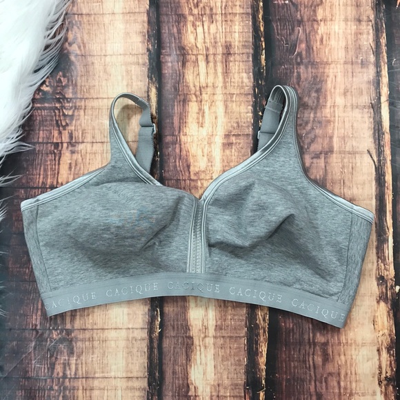 Cacique Other - Cacique Gray T Shirt Bra Plus 42DDD